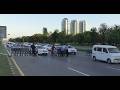 View of Islamabad street leading to the Red Zone, Live