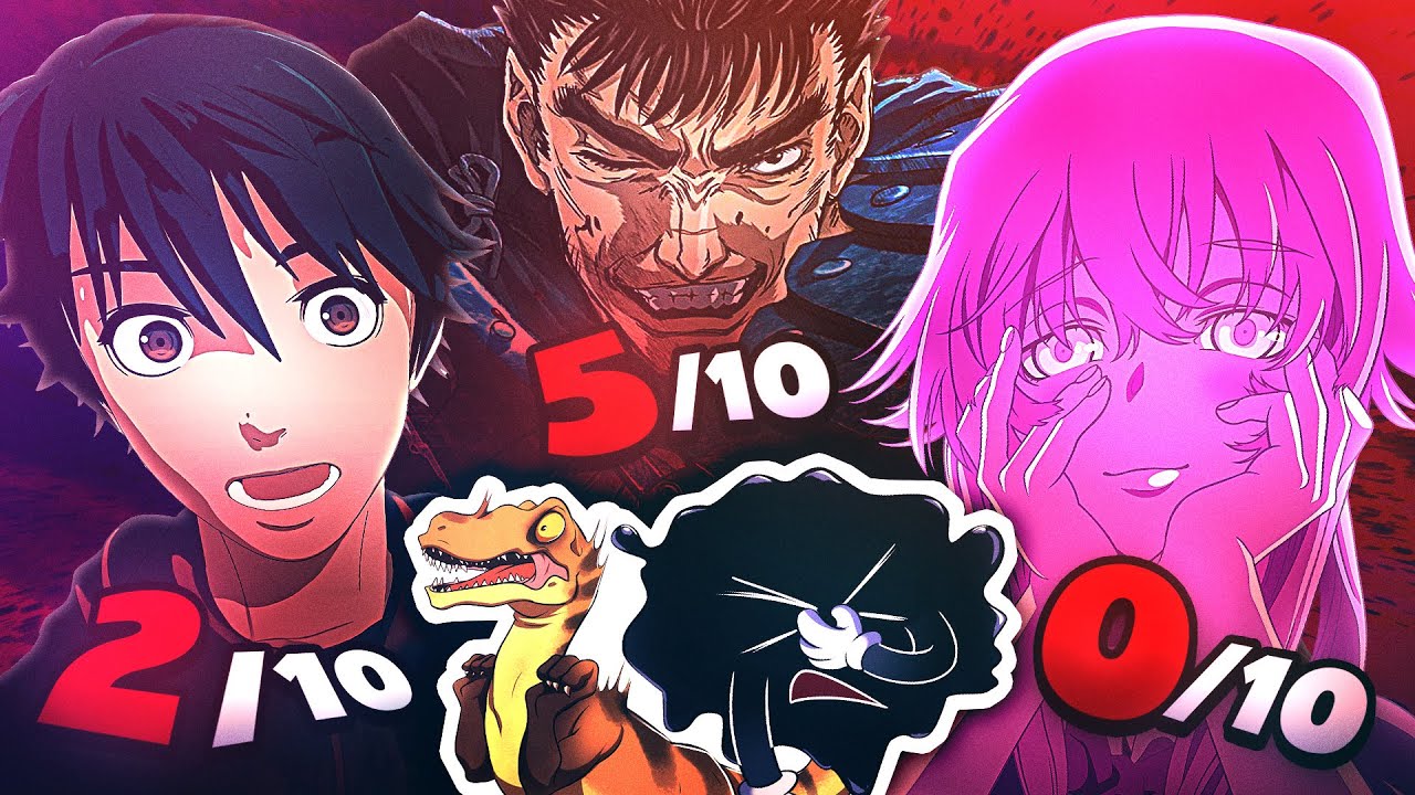 Les PIRES ANIMÉS Jamais notés - CrazyBomb Show