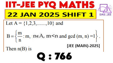 Let A = {1,2,3,.......,10} and B = { m/n : m, n ∈ A , m less than n and gcd (m, n) =1} then n(B) is
