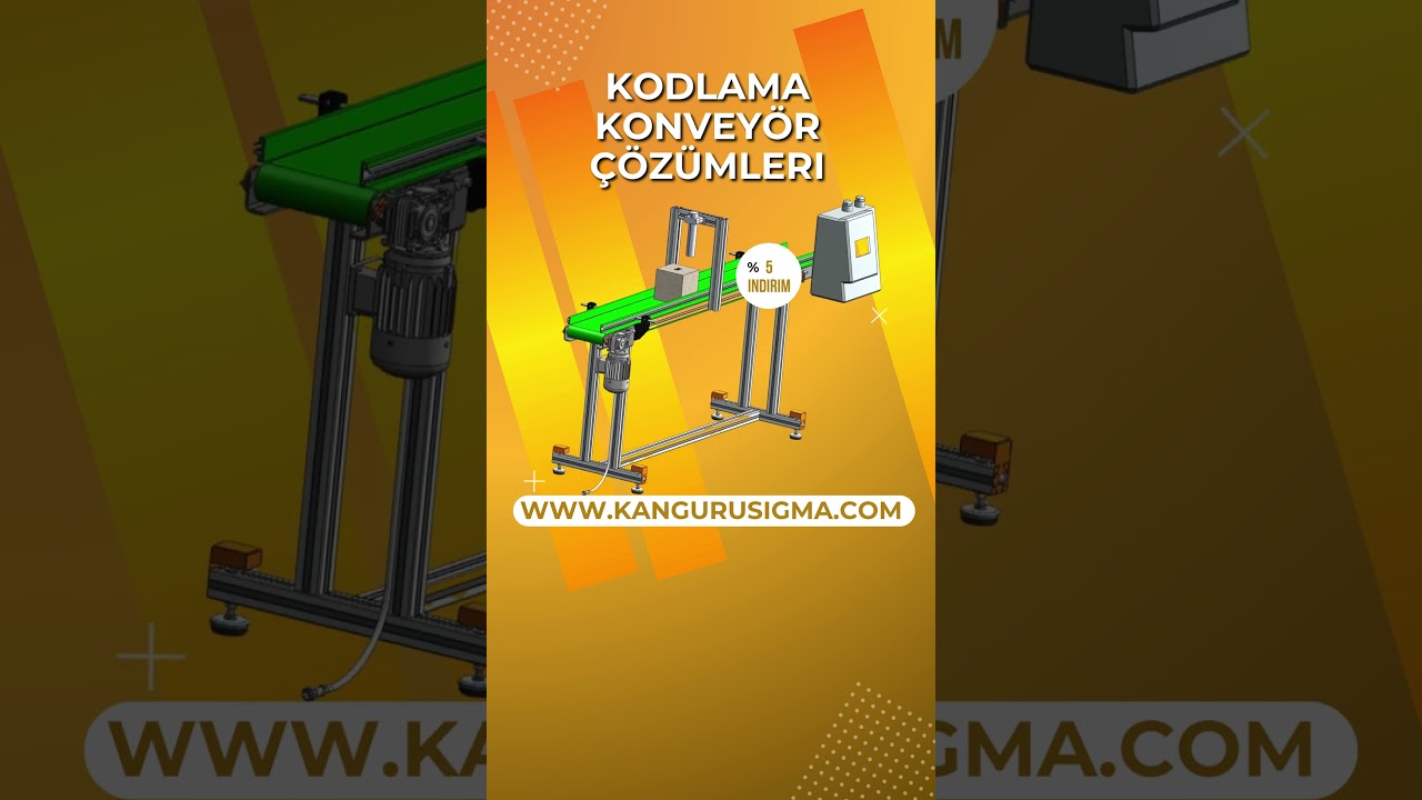Komple Tesis və Çoklu konveyer həlləri ➡️⚙️ Kanguru Endüstri #Shorts #Tesisqurulması
