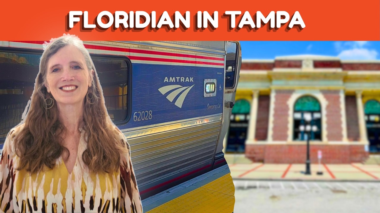 My Amtrak Floridian Adventure Begins: Tampa Union Station - YouTube