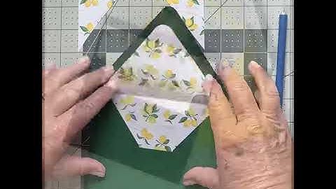 How to Make Lined Envelopes