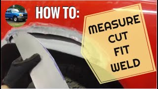 How to Measure, Cut, Fit & Weld Automotive Patch Panels