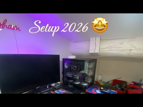 Voici mon setup 2026 🤩 (pour l’instant 🤩)