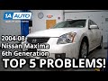 2004 Nissan Altima Problems