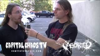 Capital Chaos TV - Aborted Interview With Drummer Ken Bedene