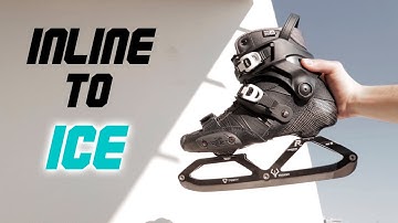 I Transformed my INLINE SKATES Into ICE SKATES