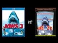 ▶ Comparison of Jaws 3-D 2K Remastered Blu-Ray Edition vs Jaws 3-D SENSIO DVD Edition