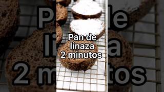 Pan keto de linaza en 2 minutos en el microondas