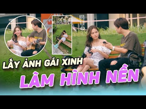 Video CƯỜI XỈU VỚI MÀN ĐỂ ẢNH GÁI XINH LÀM HÌNH NỀN ĐIỆN... - youtube