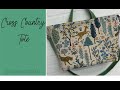 Cross country tote tutorial