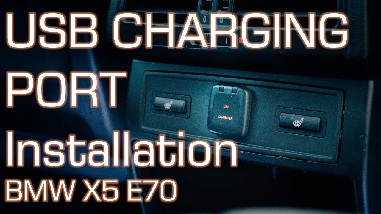 BMW X5 E70 USB Charging Port Fitting Kit – SMD Automotive