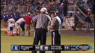 Ringgold vs. Heritage - Sept. 30, 2011
