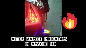 After Market Indicators Installation In Apache 180/160/200 || First time on YouTube || Rcboy Riyaz||