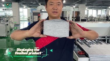 Full Automatic Sponge Sticking Machine on Four Sides for Activated Charcoal Carbon Cabin Air Filter