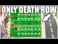 Only One Row Can Be Used To Take Out The Zombies | Plants VS. Zombies Challenge