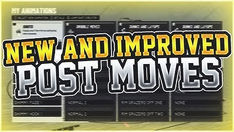 MY NEW AND IMPROVED POST SCORER ANIMATIONS | BECOME UNGUARDABLE | NBA 2K19