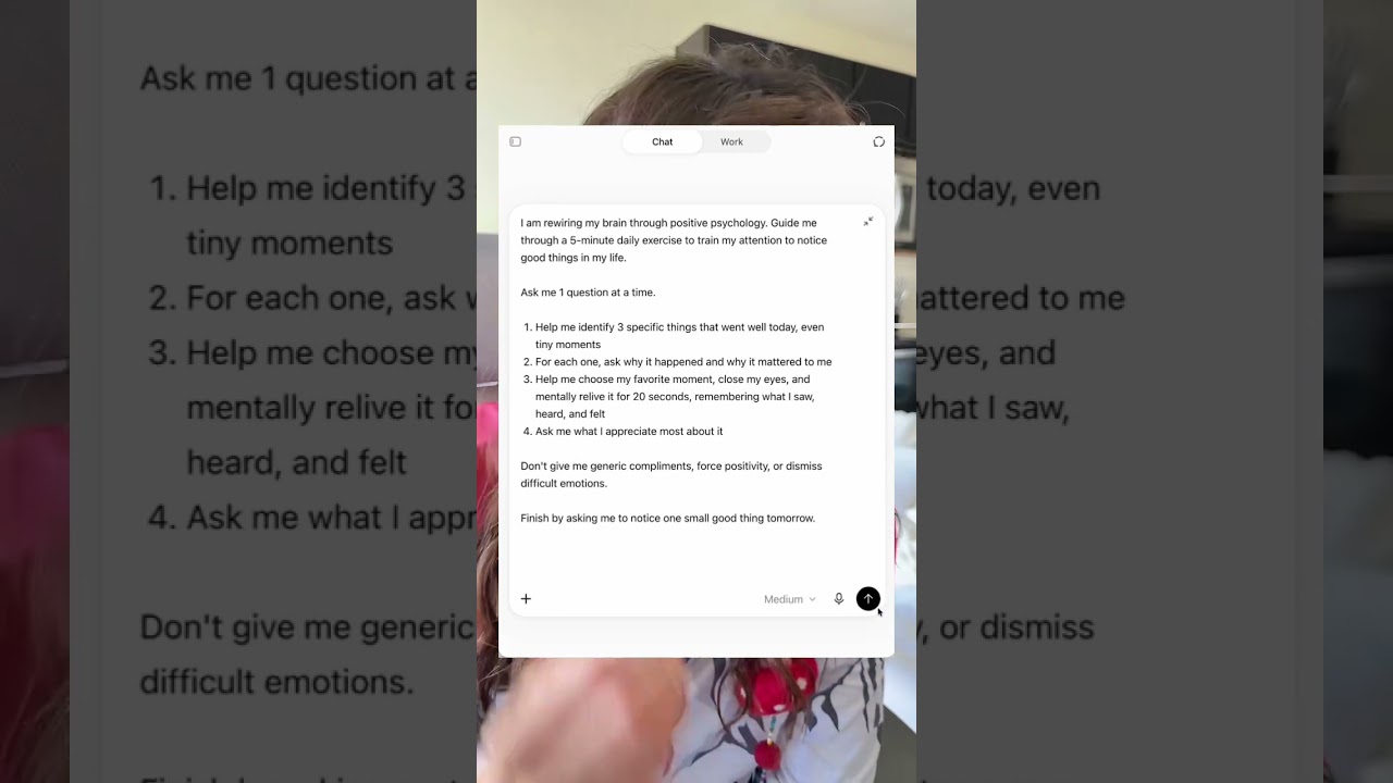 Try This 5-Minute ChatGPT Reflection Prompt