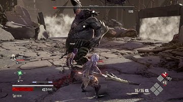 Code Vein Trial Version Boss Fight (No Commentary)