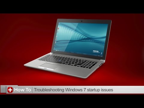 Toshiba How-To: Troubleshooting Windows 7 Startup Issues