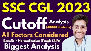 SSC CGL 2023 Cutoff : CGL Tier-1 Result | Normalisation Effect ?