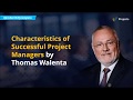 Thomas Walenta | Characteristics of Successful Project Leaders