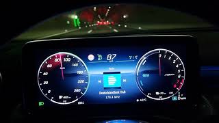 Mercedes Benz C 300 e kann Fahrspur nicht halten trotz aktivem Spurhalteassistent