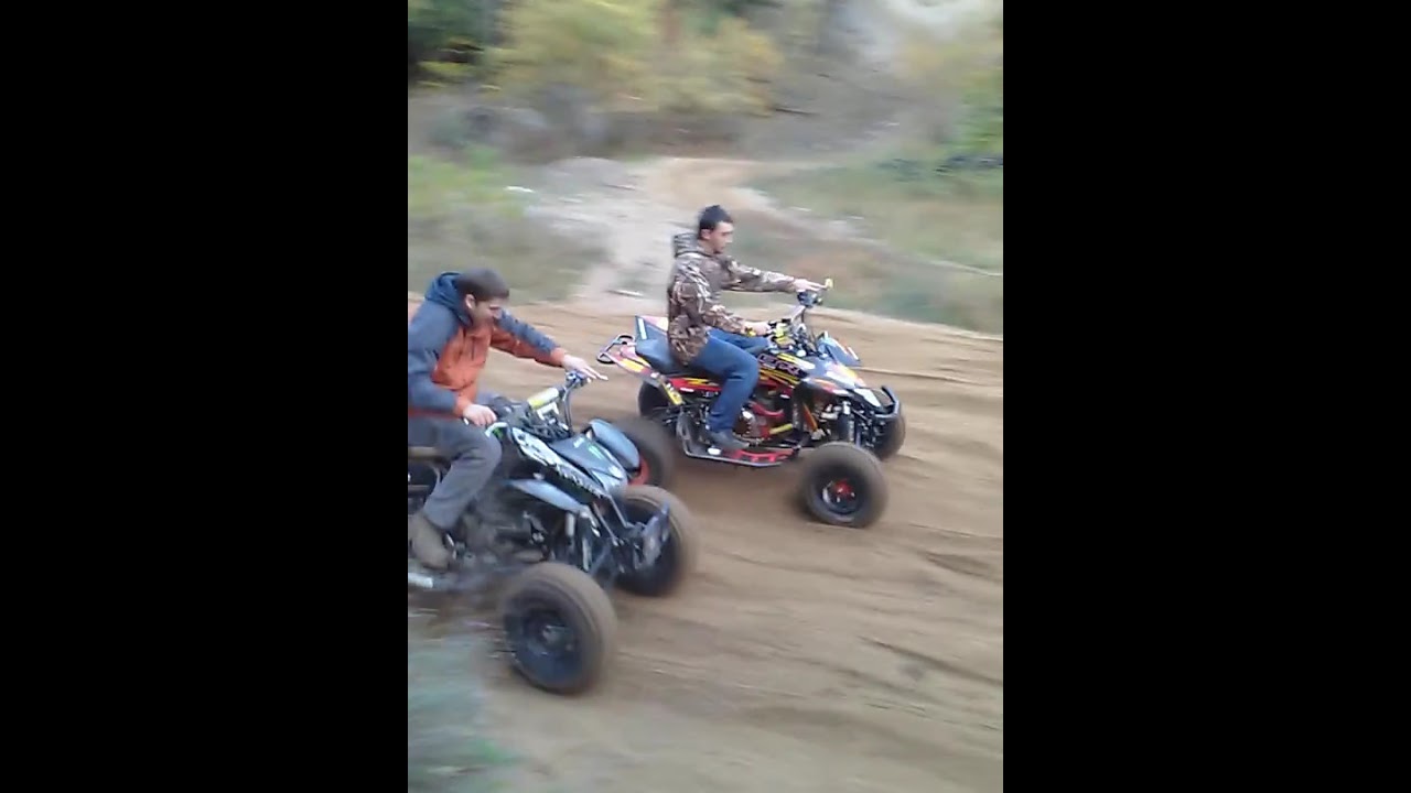 Suzuki Ltr 450 vs honda Trx 450 YouTube