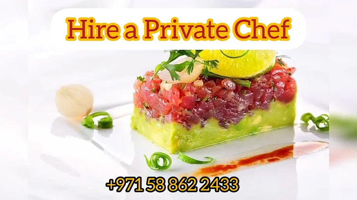 Hire a Private Chef in Dubai for Your Trips