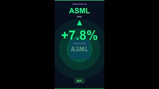 ASML Stock +7.8% | Wall Street sees a 7.8% gain, but engineers focus on the 2nm... #Shorts