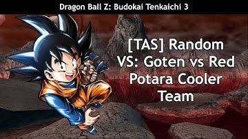 [TAS] Dragon Ball Z Budokai Tenkaichi 3 - Random Vs. 66 - Goten vs Red Potara Cooler Team