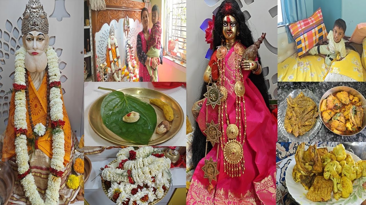 সংসারের কাজে যতই ব্যস্ততার মধ্যে কাটুক না কেন বৃহস্পতিবারের পূজোটা নিয়ম মেনে দেওয়ার চেষ্টা করি✅🙏||