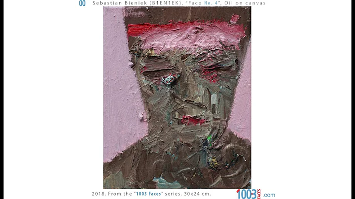 "Face No. 4" of "1003 Faces" by Sebastian Bieniek ...