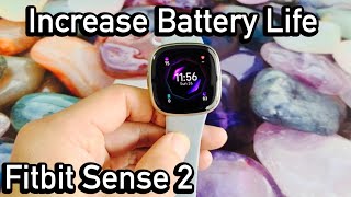 Fitbit Sense 2: Battery Life Draining? Increase Battery Life! screenshot 2