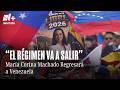 "El Régimen Va a Salir": María Corina Machado Regresará a Venezuela