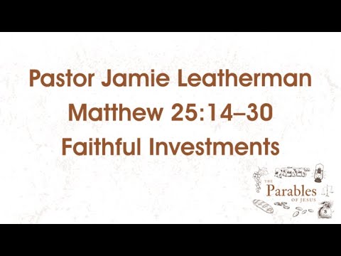 Faithful Investment | August 27, 2023