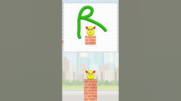 Alphabet song in Draw to Smash #drawtosmash #gamingshorts #alphabet #shortfeed shortfeed