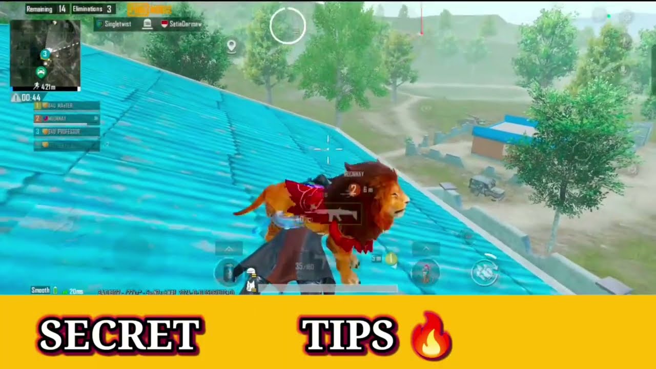 HOW TO CLIMB ON TOP OF HOUSE IN PUBG/BGMI 