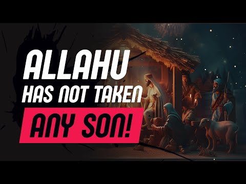 Allah has not taken any son!