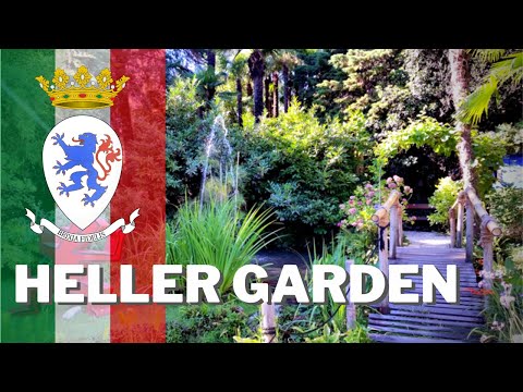 4K Walking Tour 🍃 Heller Garden 🍃 Gardone Riviera, Brescia 🍃 Garda Lake, Italy 🍃 Travel Vlog ‘21