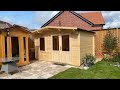 Dunster house  rhine log cabin build and use