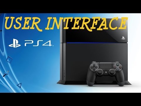 Playstation 4 User Interface and Menu Options (1080p HD)