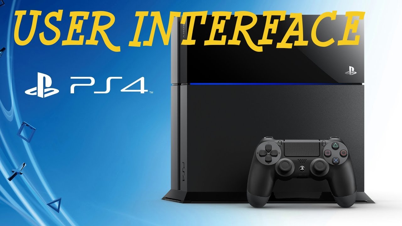 Playstation 4 User Interface and Menu Options (1080p HD) - YouTube