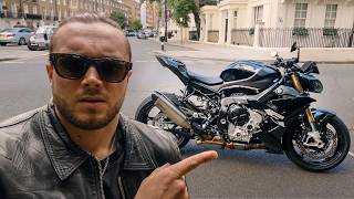 I RODE A 1000CC SUPERBIKE IN LONDON - THE OPPOSITE OF EVERYTHING I PREACH