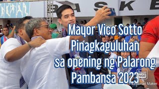 Mayor Vico Sotto, Agaw Pansin? | Sari-saring Eksena sa Nakaraang Opening ng Palarong Pambansa 2023