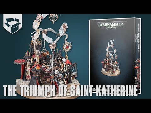 Распаковка - Adepta Sororitas The Triumph of Saint Katherine