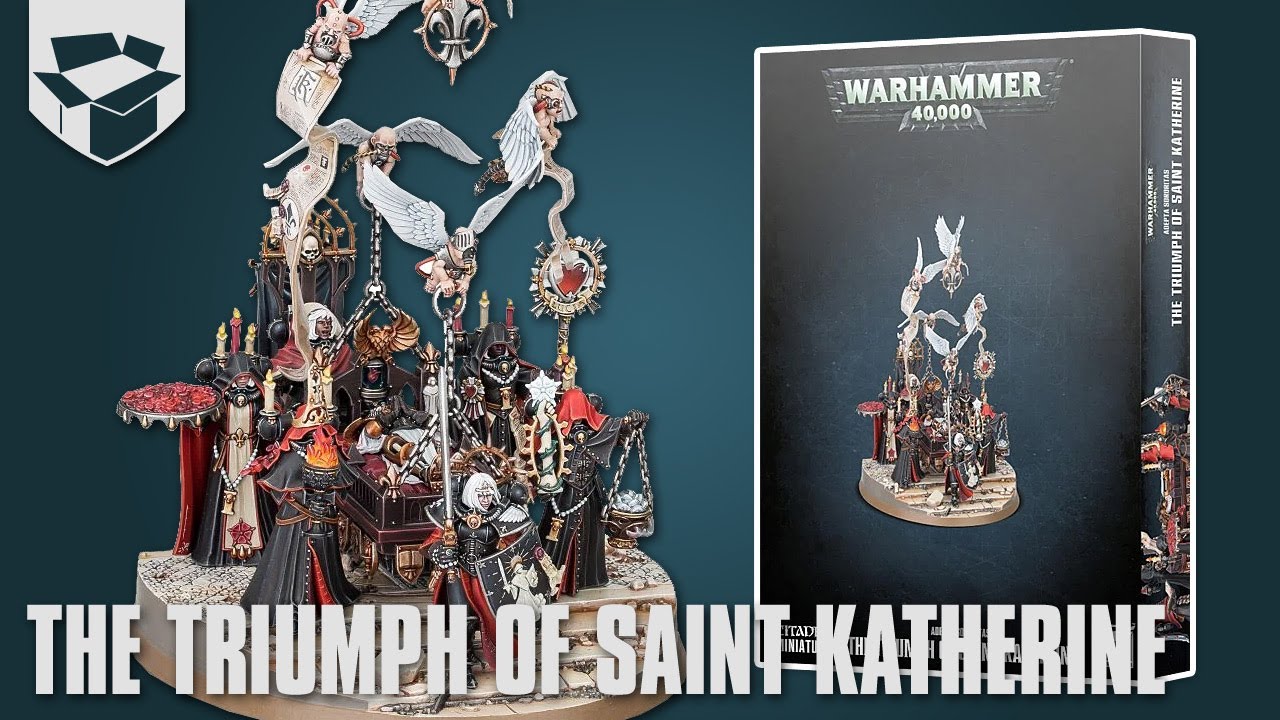 Распаковка - Adepta Sororitas The Triumph of Saint Katherine