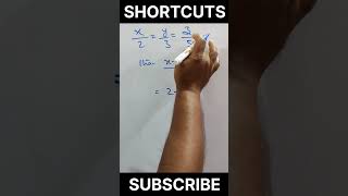Shortcut For Algebra Competitive Exams shorts shortsvideo shortsfeed shortvideo mathshorts
