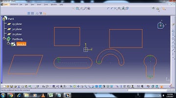 PREDEFINED PROFILE Catia v5, Tutorial