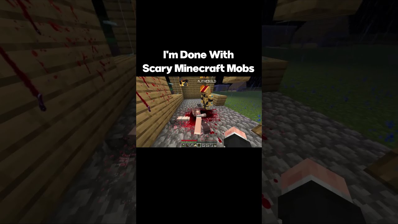 Bullying Scary Mobs In Minecraft The Playmate Minecraftmemes